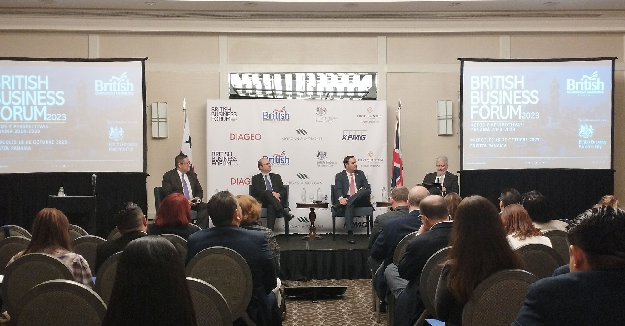Cobre Panamá presente en el British Business Forum
